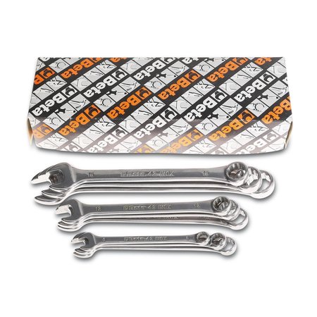 BETA 42INOX-AS/S9-SET 9 COMBO WRENCHES & SUPPORT 000420396